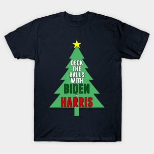 Biden Harris Christmas Tree T-Shirt